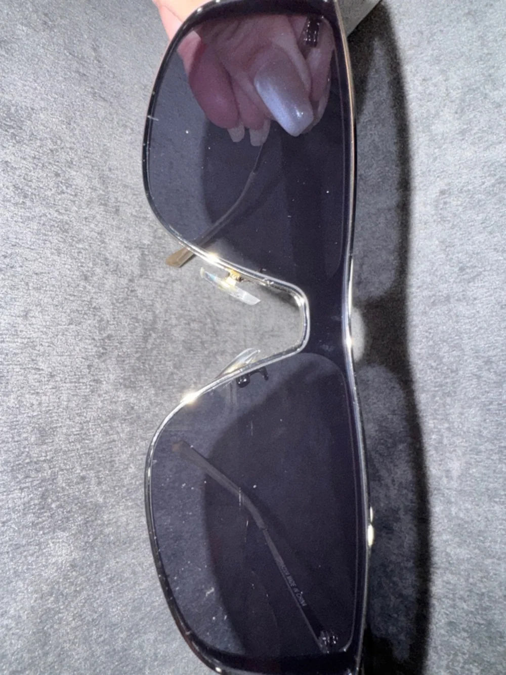 Black & Silver Shield Sunglasses Unisex NIB